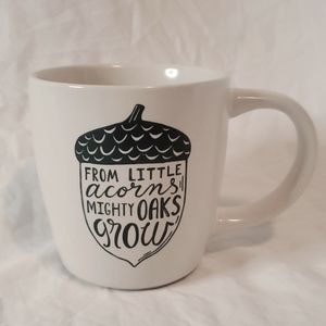 Indigo Mug From Little Acorns Mighty Oaks Grow